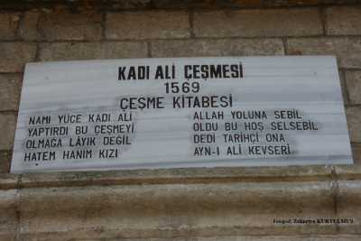 Kadı Ali Çeşmesi - Kırklareli