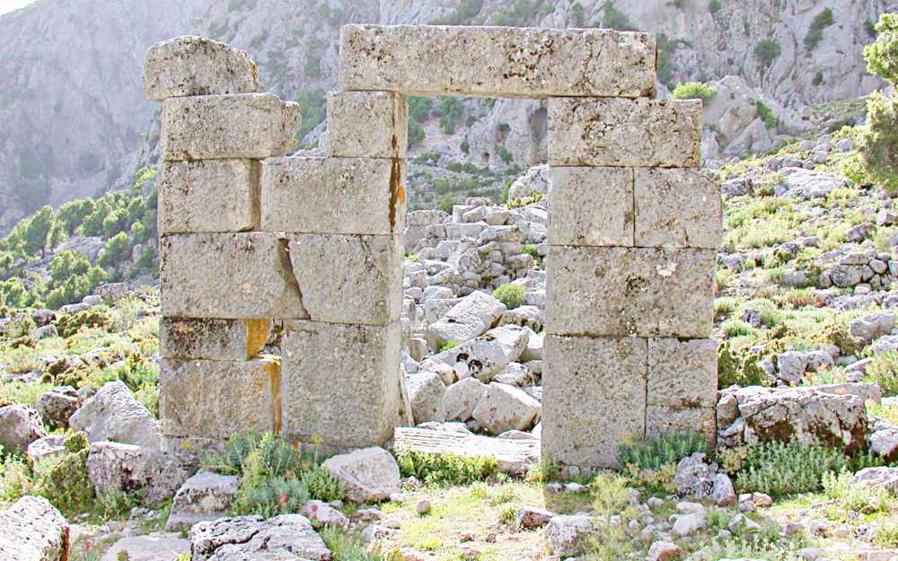 Kapıkaya Harabesi - Isparta