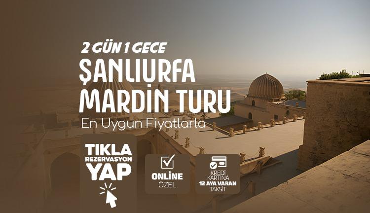 Karaman Çıkışlı Urfa Mardin Turu