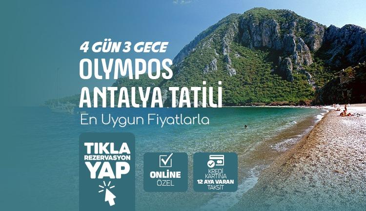 Karaman Çıkışlı Olympos Antalya Turu
